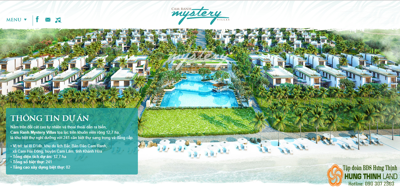 Biệt thự biển Cam Ranh Mystery Villas - Cam Ranh King Real