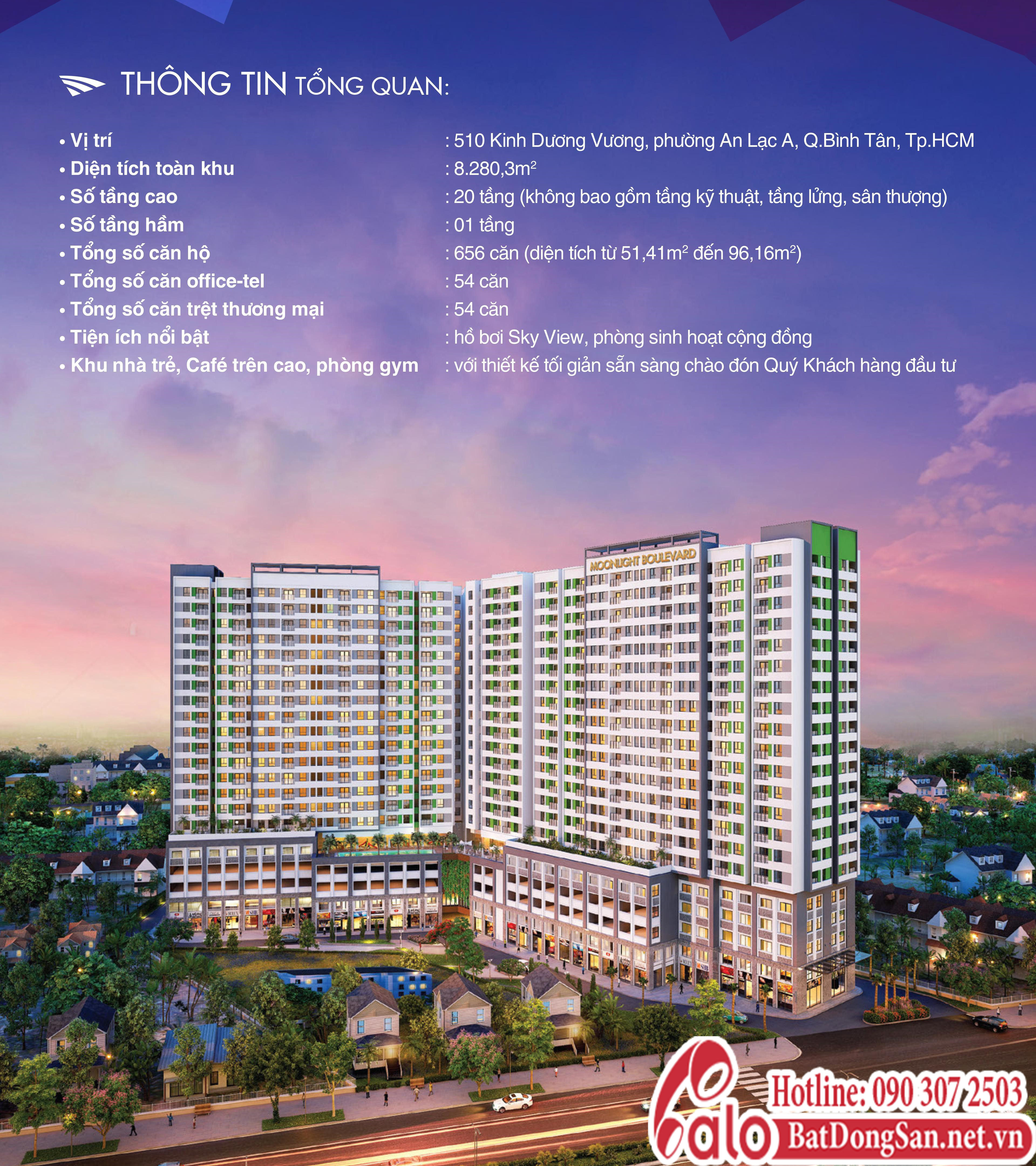 Căn hộ Moonlight Boulevard - Bình Tân King Real