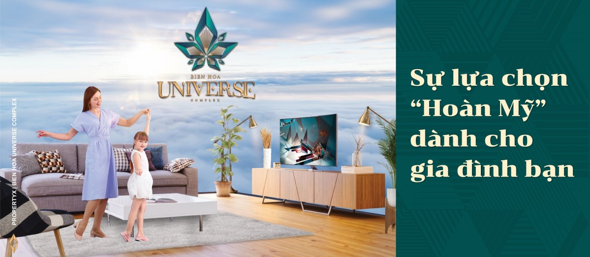 Trải nghiệm tiện ích đẳng cấp của căn hộ Smart home Biên Hòa Universe Complex King Real