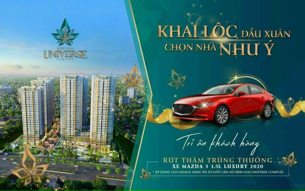 Căn hộ Biên Hoà Universe Complex King Real