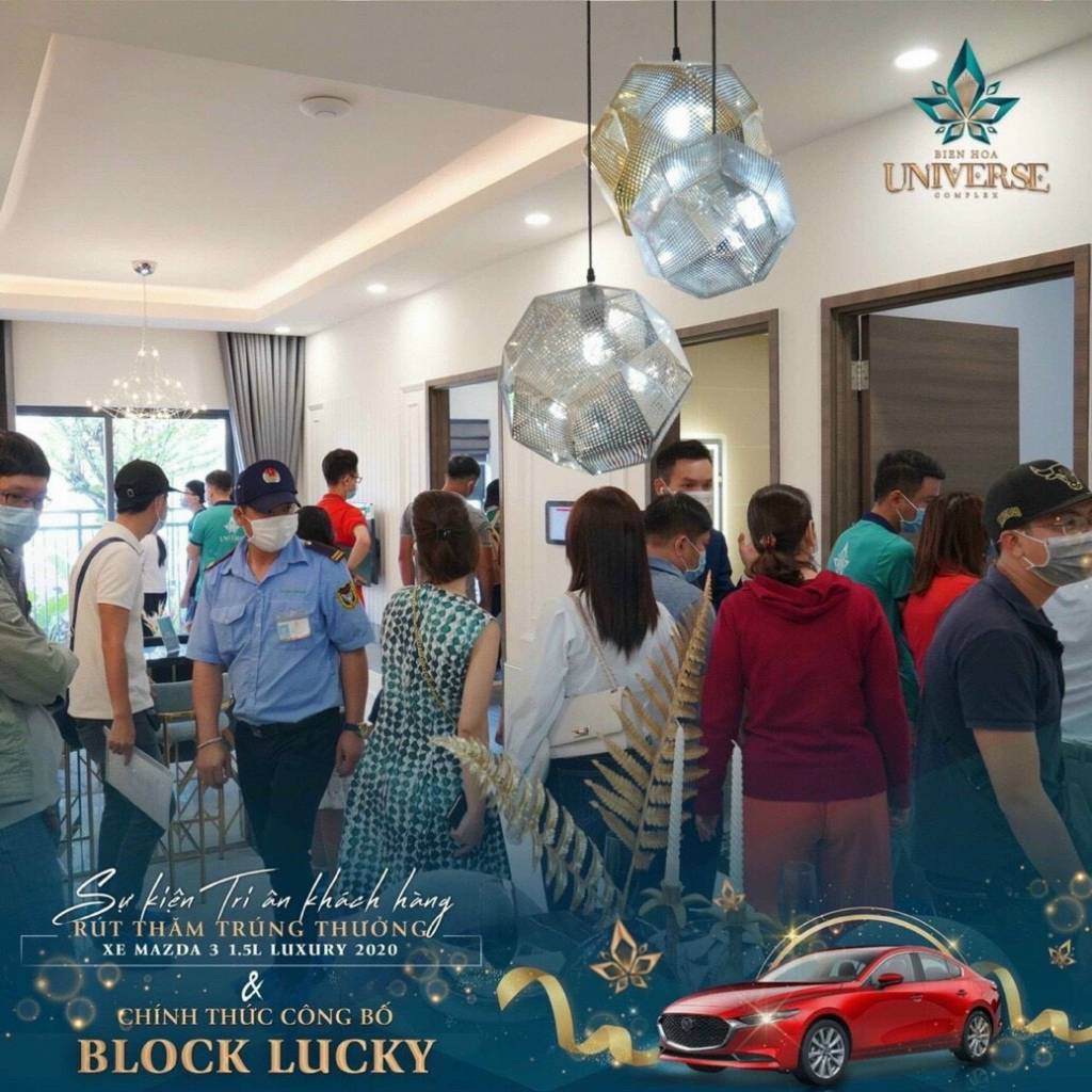Không khí “SIÊU HOT” tại sự kiện Tri ân Khách hàng và công bố BLOCK LUCKY - Biên Hòa Universe Complex King Real
