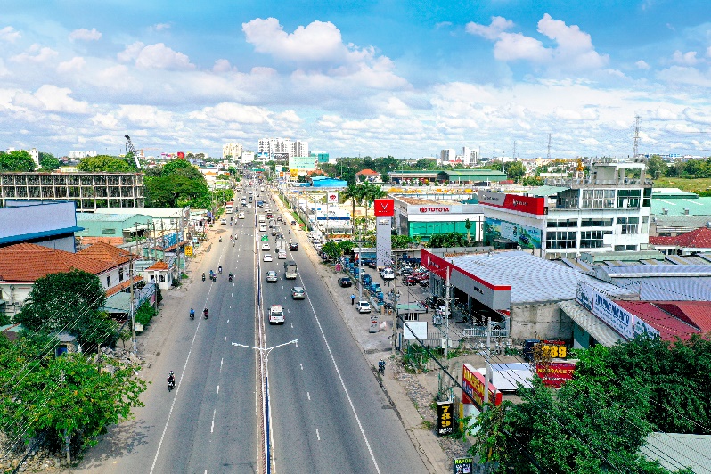 Chuẩn bị giải phóng mặt bằng QL13 để xây dựng Đại lộ Tài chính - Thương mại - Dịch vụ lớn nhất Bình Dương King Real