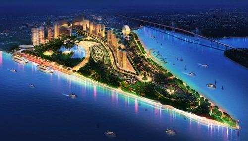 Siêu dự án - Saigon Peninsula 6 tỷ USD có bên Duy thuyền duy nhất ở Quận 7 King Real