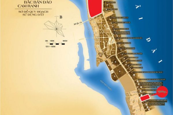 Chiêm ngưỡng vị trí "đẹp như mơ" của Golden Bay 602 - Bãi Dài - Cam Ranh King Real